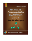 Kecamatan Semarang Selatan Dalam Angka 2008