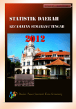 Statistik Daerah Kecamatan Semarang Tengah 2012