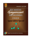 Kecamatan Gayamsari Dalam Angka 2008 Kota Semarang