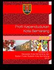 Profil Kependudukan Kota Semarang 2013