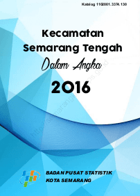 Semarang Tengah Subdistricts In Figures 2016