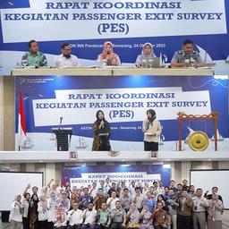 Rapat Koordinasi Kegiatan Passenger Exit Survey (PES)