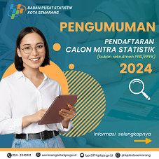 PENGUMUMAN PENDAFTARAN CALON MITRA STATISTIK BPS KOTA SEMARANG