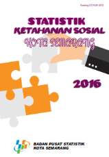 Social Resilience Statistic Of Semarang Municipality 2016