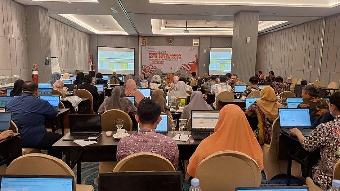 Konsultasi serentak PDRB triwulanan kab/kota menurut lapangan usaha tahun 2024