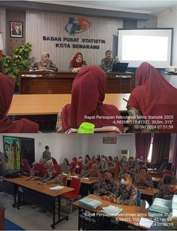 Rapat Persiapan Rekrutmen Mitra Statistik Tahun 2025