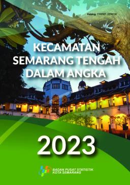 Semarang Tengah Subdistrict In Figures 2023