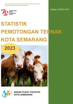 Statistik Pemotongan Ternak Kota Semarang 2023