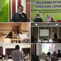 Pelatihan Petugas Pemetaan Lapangan Pemutakhiran Kerangka Geospasial dan Muatan Wilkerstat ST2023