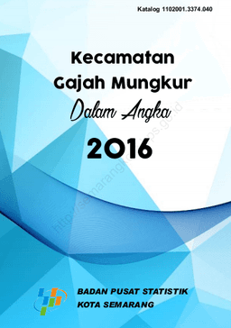 Gajah Mungkur Subdistricts In Figures 2016