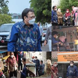 Supervisi Susenas Maret 2022 di Kota Semarang oleh Kepala BPS RI, Pak Margo Yuwono